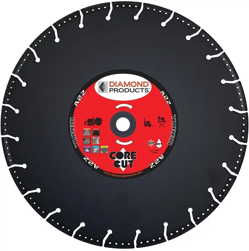 14-Inch 24-Tooth Diamond Circular Saw Blade — 1-Inch Arbor 1