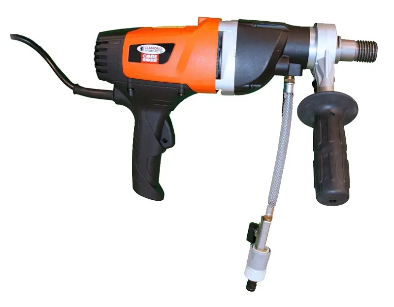 15-Amp Keyless-Chuck Electric Core Drill Motor 1