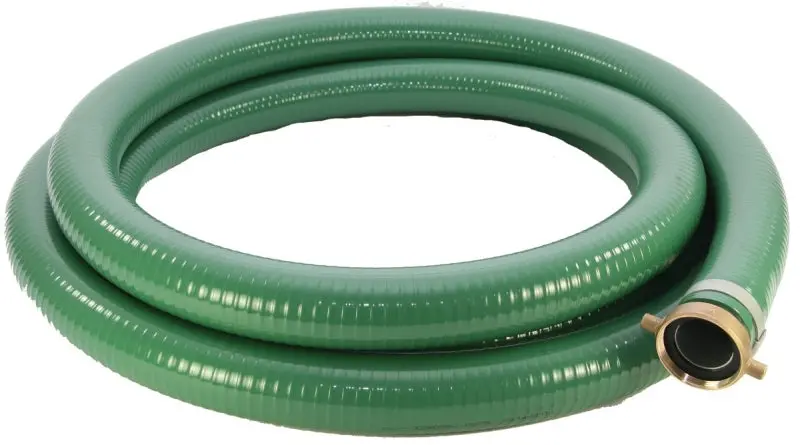 Abbott Rubber 1240-3000-20 Pvc Suction Hose – 3" Id, 20 Ft Length, Male-To-Female Threaded Ends 1