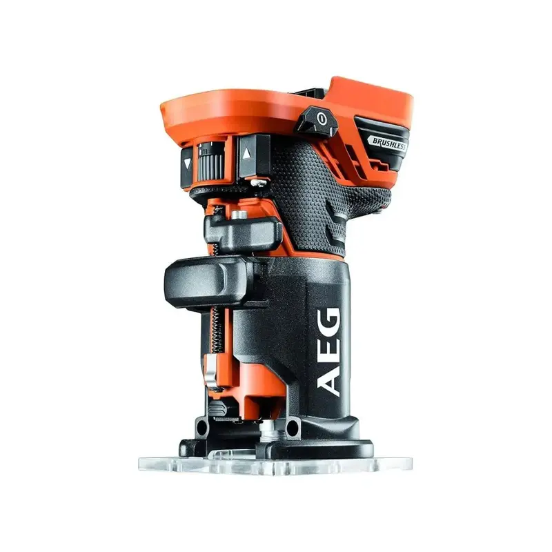 Aeg 18V Brushless Trimming Router, 6Mm Collet, 25,000 Rpm, Bof18Bl-0 (Bare Tool) – Refurbished 1