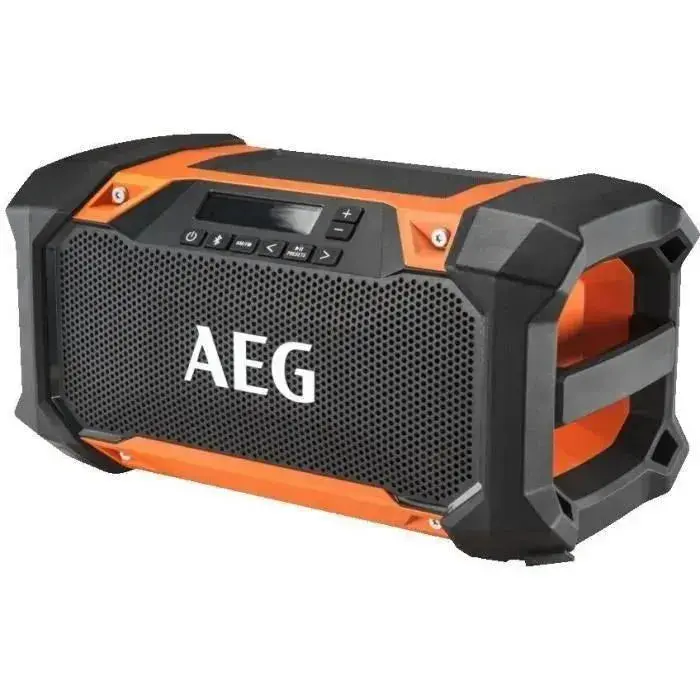 Aeg 18V Construction Radio With Bluetooth & Usb, Brsp18-0 (Bare Tool) – Refurbished 1