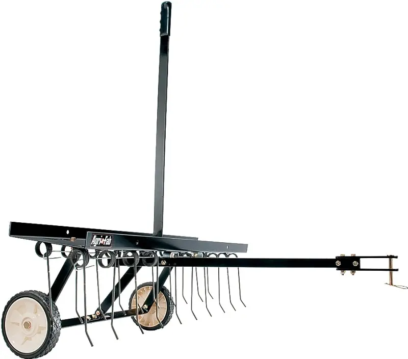 Agri-Fab 45-0294 Lawn Dethatcher – 41" Working Width, Heavy-Duty Steel Tines 1