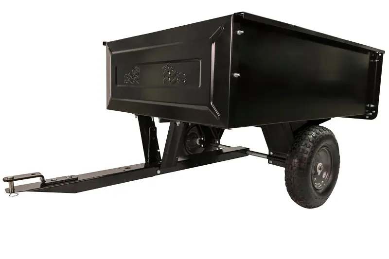 Agri-Fab 45-0303 Heavy-Duty Dump Cart – 350 Lb Capacity, Pneumatic Tires, 41" × 31" Deck 1