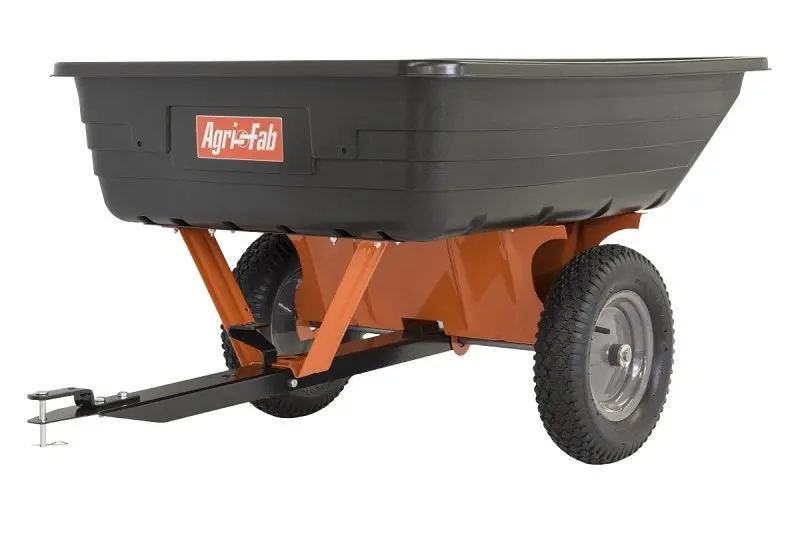 Agri-Fab 45-0533 Heavy-Duty Utility Cart – 650-Pound Capacity, Pneumatic 16" × 4" Wheels 1