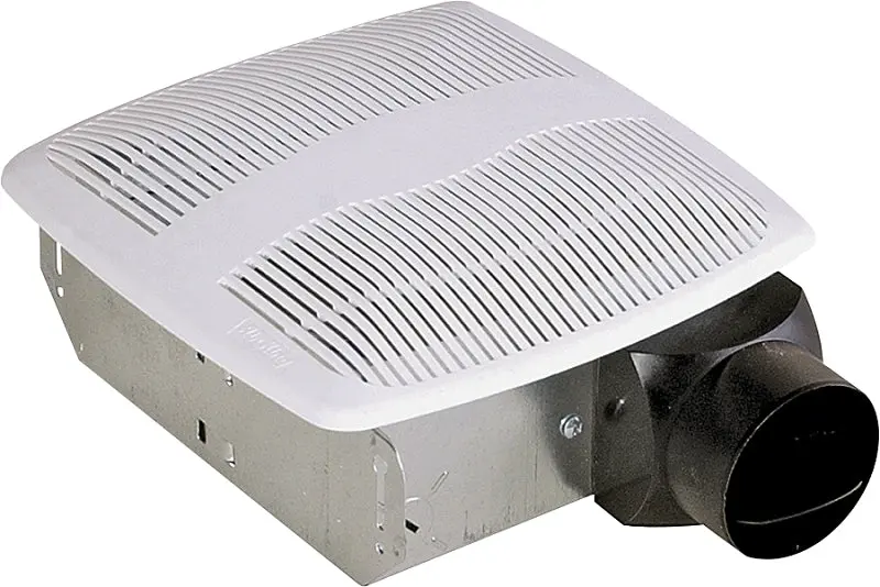 Air King As70 White Exhaust Fan – 7.25"×7.25", 70 Cfm, 120V, Single-Speed Metal Housing 1