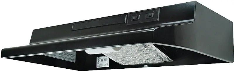 Air King Av1366 Black Range Hood – 180 Cfm, Dual-Fan Ventilation, 36" Wide Stainless Steel Housing 1
