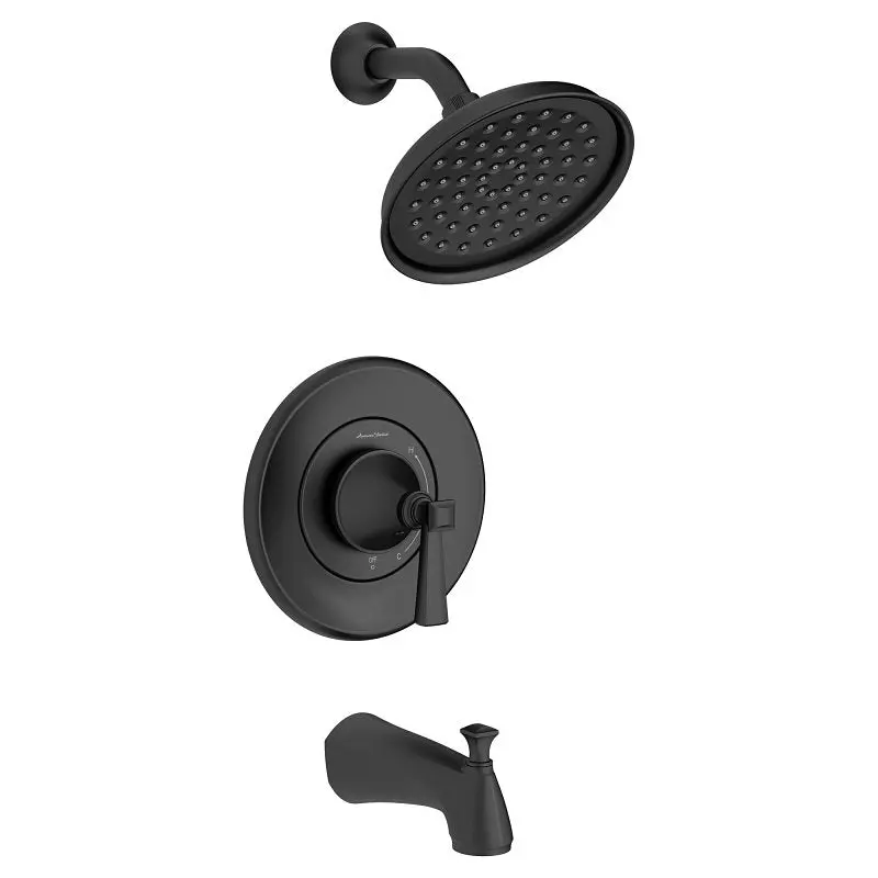 American Standard 1013932430 Tub & Shower Trim Kit – Single-Handle Design With 1.8 Gpm Water-Saving Showerhead 1