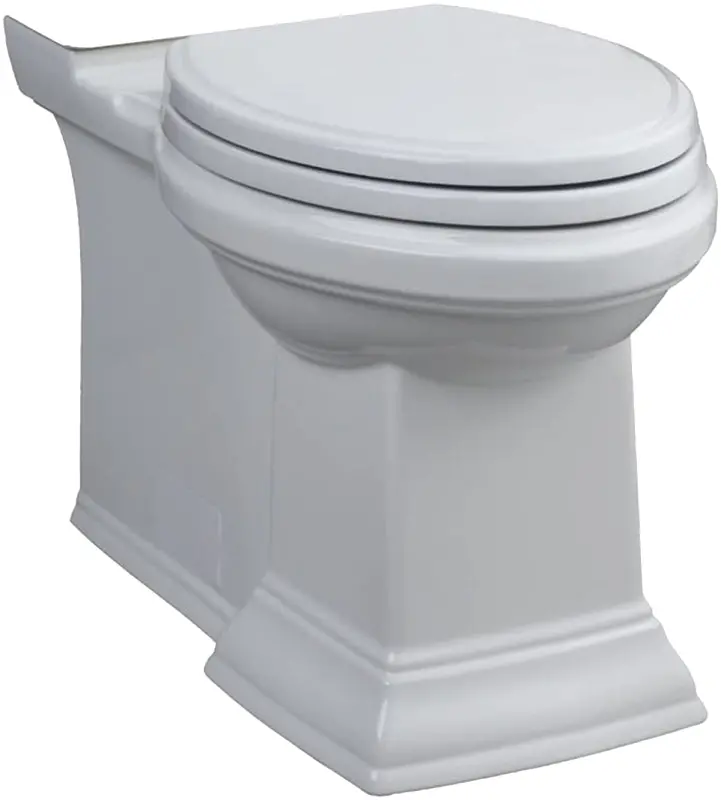 American Standard Town Square Elongated Toilet Bowl – 1.28 Gpf, 12-Inch Rough-In, Vitreous China 1