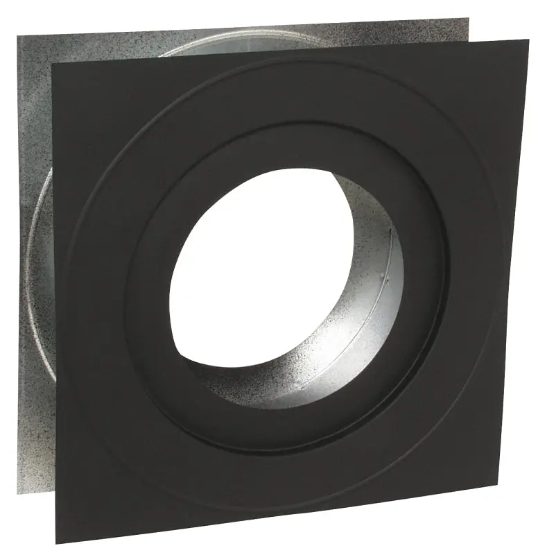 Amerivent 6Hs-Wtp Galvanized Steel Chimney Thimble — Designed For Tee Branch Connections And Standard Chimney Sections 1