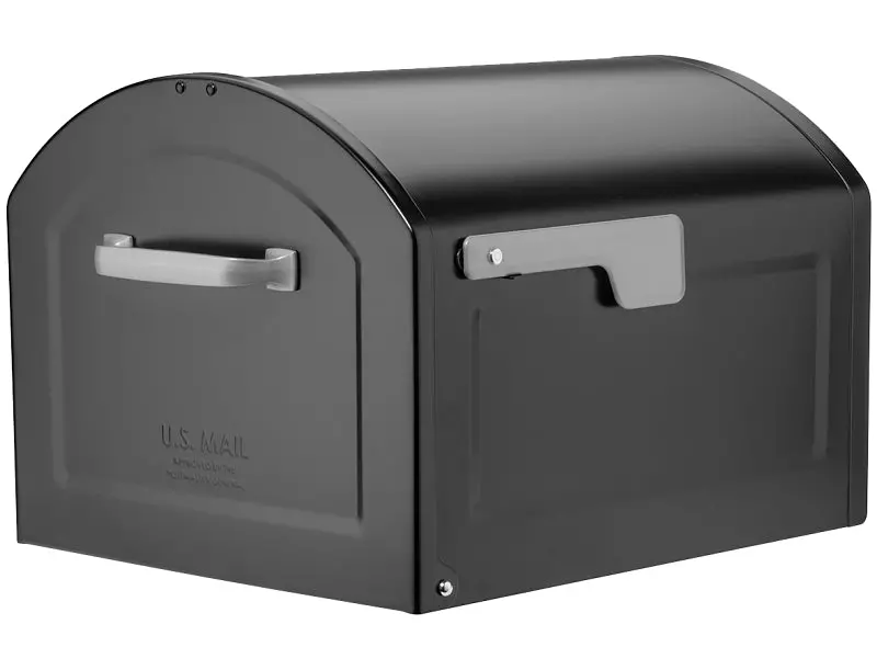 Architectural Mailboxes Centennial 950020B-10 Powder-Coated Steel Mailbox – 14" Width, 2176 Cu In Capacity 1