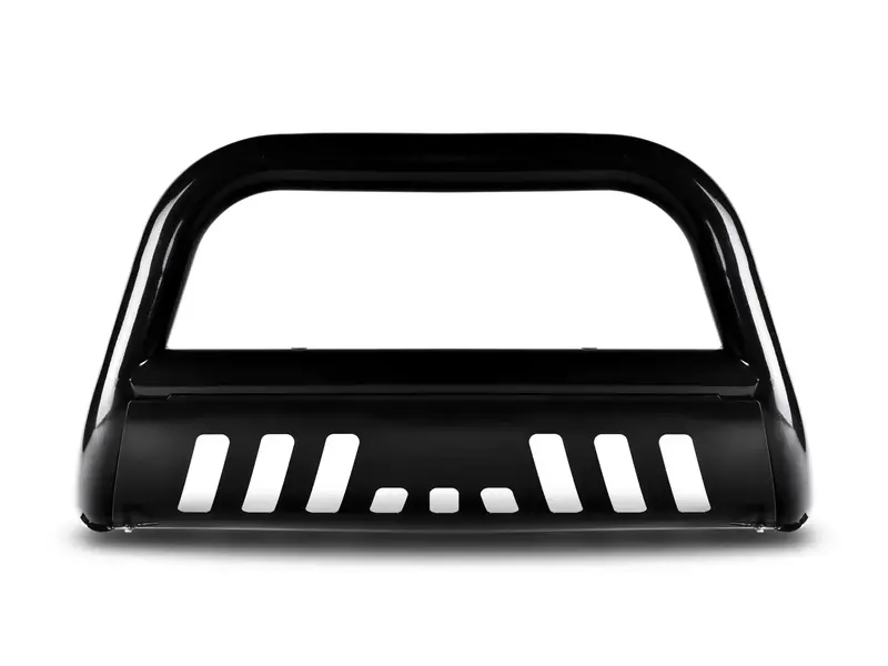 Armordillo Usa Bull Bar For 2007–2013 Gmc Sierra 1500 – Heavy-Duty Black Steel With Skid Plate (Model 7143586) 1