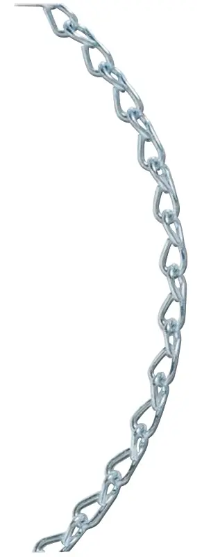 Baron #16 Single Jack Chain – 250-Foot Zinc-Galvanized Link Chain, 10-Pound Working Load Capacity 1