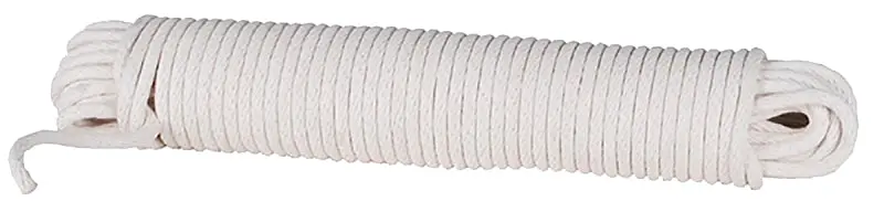 Baron 26201 Premium Utility Cord – 3/8" Diameter, 100 Ft Length, #12 Gauge, 48 Lb Working Load, Cream 1
