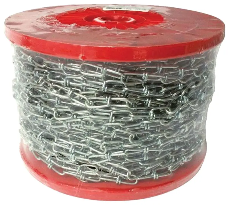 Baron #3 Double Loop Chain – 200-Foot Zinc-Plated Steel Cable, 12-Pound Working Load Capacity 1
