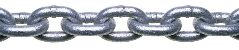 Baron 5/16" Proof Coil Chain – 92-Foot Hot-Dipped Galvanized Carbon Steel Chain, Grade 30 1