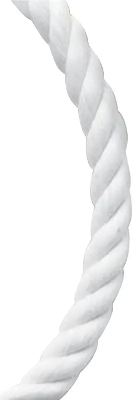 Baron 54021 Nylon Utility Rope – 5/8" Diameter, 140 Ft Length, 1169 Lb Working Load Limit, White 1