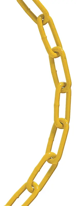 Baron 5454 #2/0 Straight Link Chain – 100 Ft Length, 520 Lb Working Load Limit, Yellow Chromate Coating 1