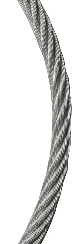 Baron 695941 Galvanized Steel Cable – 1/16" Diameter, 500 Ft Spool, 96 Lb Working Load 1