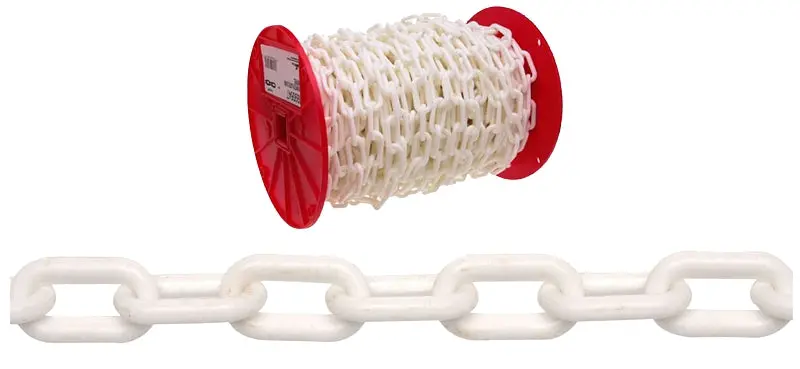 Baron #8 Plastic-Coated Chain – 60-Foot Length, Lightweight & Corrosion-Resistant For General Use 1