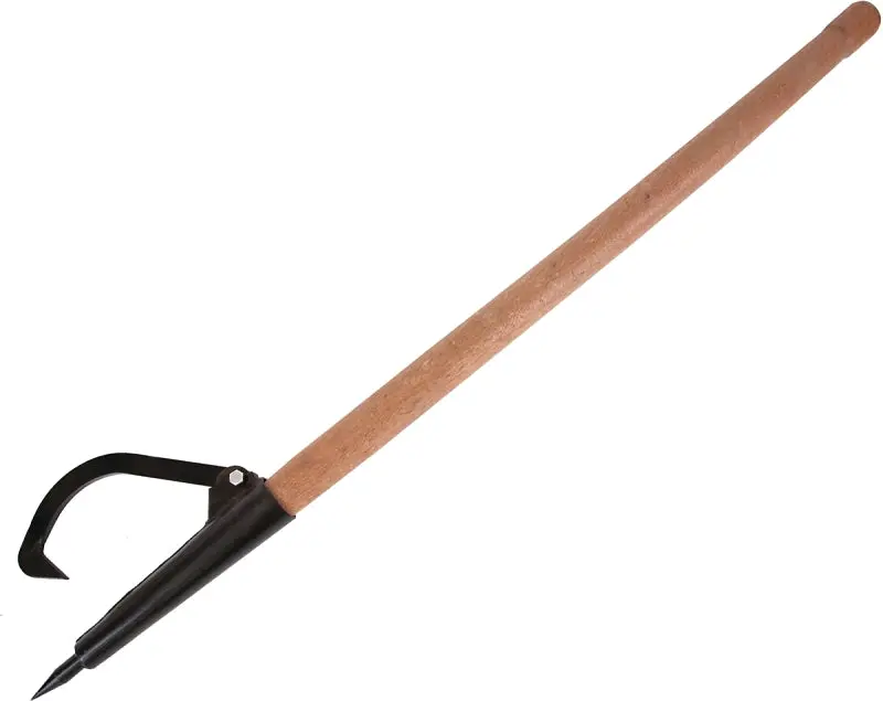 Baron Duckbill Peavey With Steel Tip – Solid Socket Design, Wood Handle 1