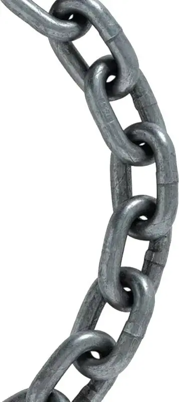 Baron Ht4314P High-Strength 1/4" Grade 43 Chain – 135 Ft Length, 2600 Lb Working Load 1