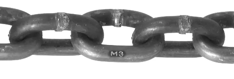 Baron Pc3014Hdgp Hot-Dipped Galvanized Proof Coil Chain – 1/4-Inch Diameter, 250 Feet, Grade 30 1