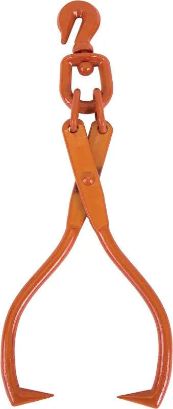 Baron Skid Tong With Grab Hook – Adjustable Steel Tong For Lifting Logs And Heavy Materials 1
