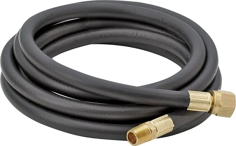 Bayou Classic 10-Foot Lpg Gas Hose With Mnpt/Fnpt Flare Swivel Fittings 1