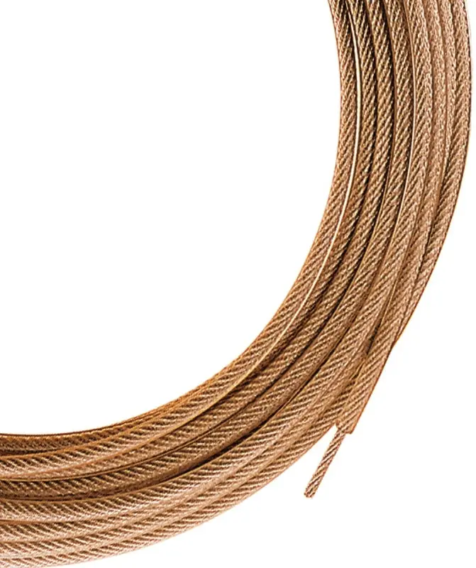 Ben-Mor Cs79000 Heavy-Duty Steel Clothesline – 1000-Foot Gold-Coated Line With 1000-Pound Working Load Capacity 1