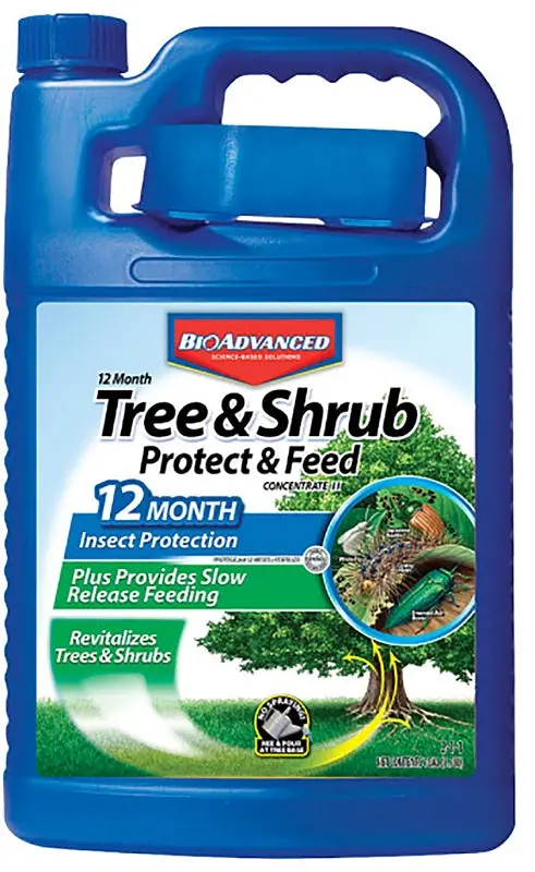 Bioadvanced 701615A Tree & Shrub Protect And Feed Concentrate – 1-Gallon Liquid Formula 1