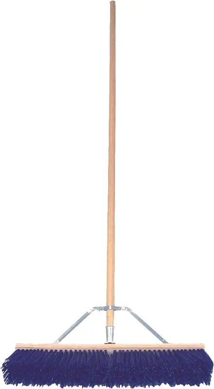 Birdwell 6024-4 Barn Broom – 4-1/2" Polypropylene Bristles, Hardwood Handle For Heavy-Duty Sweeping 1