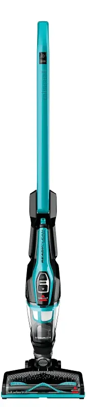 Bissell Adapt 2286 Cordless 2-In-1 Vacuum – 14.4V Lithium-Ion, Black/Titanium/Teal Design 1