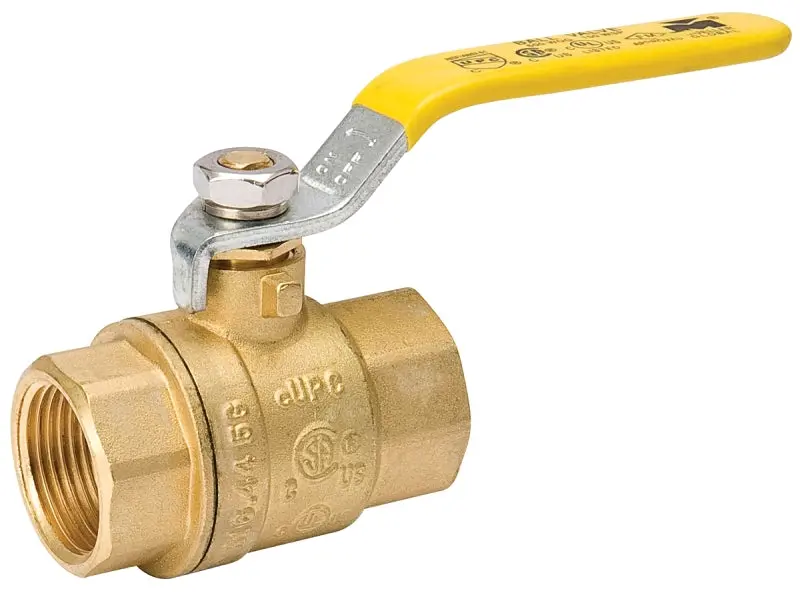 B&K 1-1/4-Inch Brass Ball Valve – Fpt X Fpt, Manual Operation, 600 Psi Max Pressure Rating 1