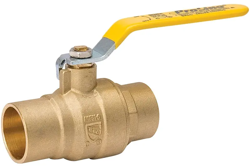 B&K 107-857Nl Brass Compression Ball Valve – 1-1/2" Port Size, 600/125 Psi Rating, Manual Operation 1