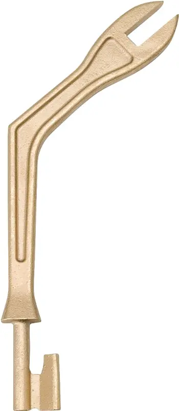 B&K 151-064 Water Meter Wrench Key – 4" Steel Utility Tool For Meter Access And Maintenance 1