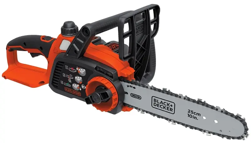 Black+Decker Lcs1020 Cordless Chainsaw – 20V Lithium-Ion, 10" Bar, Includes 2Ah Battery 1