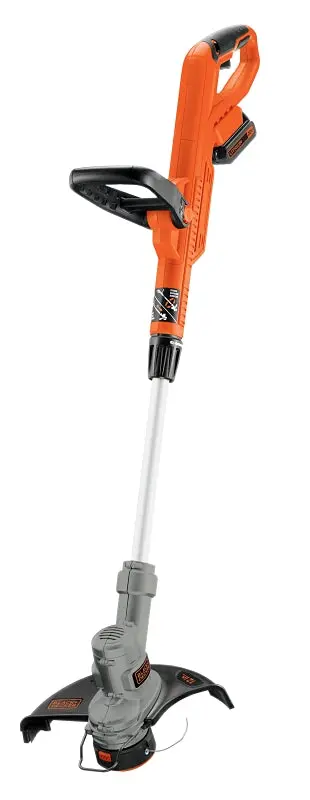 Black+Decker Lst300 20V String Trimmer & Edger – 2.0Ah Battery, 12.5" Shaft Length 1