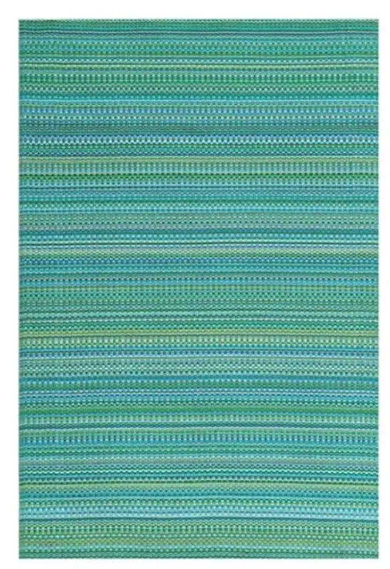 Border Concepts 21374 Reversible Tropical Outdoor Mat – 6-Foot By 9-Foot Plastic Rug 1