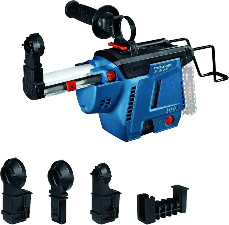Bosch Gde 18V-26 D Dust Extraction System For Gbh Rotary Hammers – Compatible With Gbh 1600A01Tx0 – Refurbished 1