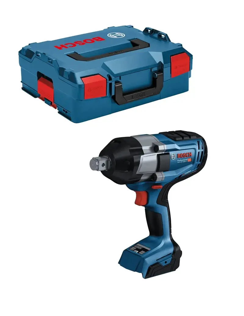 Bosch Gds 18V-1050 H 18V Impact Wrench (1050 Nm) – Clearance Kit In L-Boxx 1