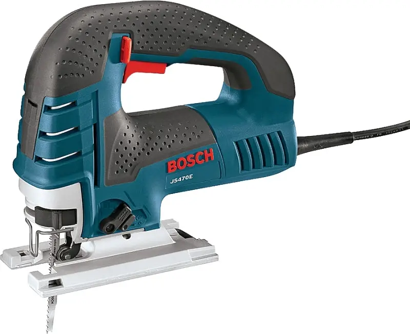 Bosch Js470E 7-Amp Jig Saw – Aluminum Base, 1-In Stroke, Cuts Up To 5-7/8-In Softwood 1