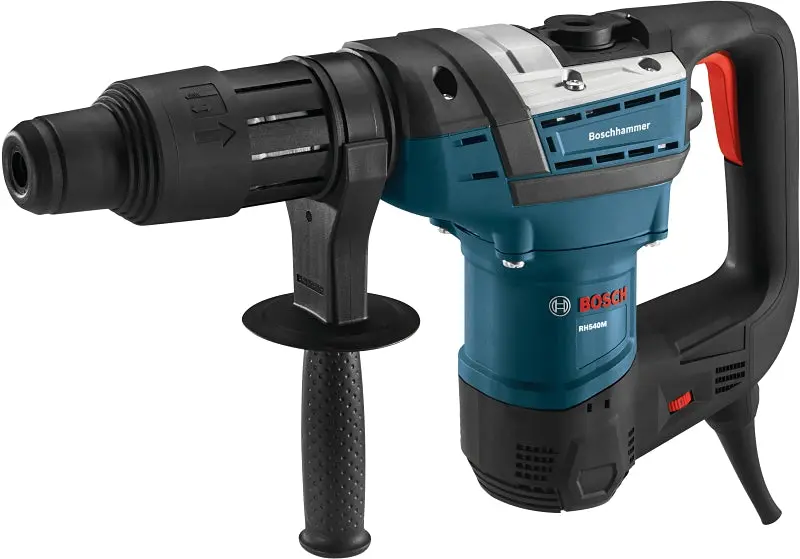 Bosch Rh540M Sds-Max Rotary Hammer Drill – 12 Amp, Keyless Chuck, 3/4 In Capacity, 1500–2900 Bpm 1