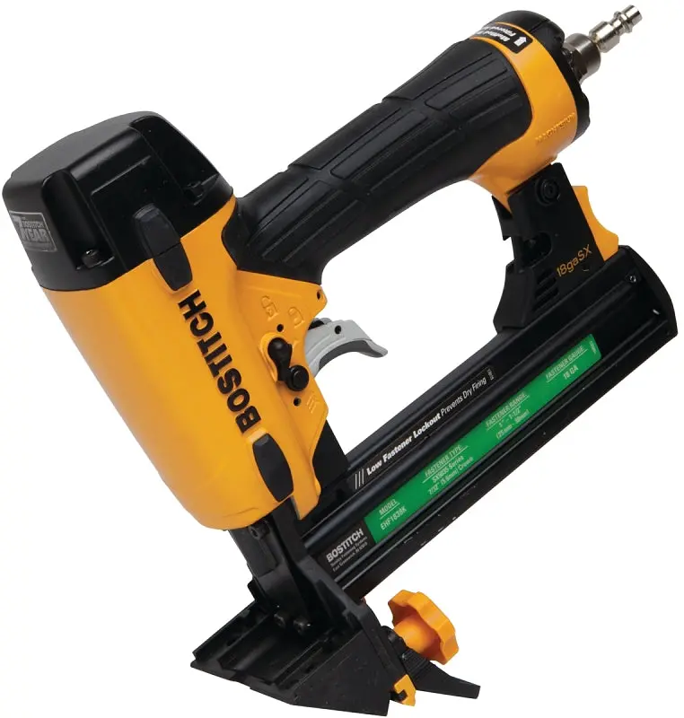 Bostitch Ehf1838K Adjustable Flooring Stapler – 1"–1-1/2" Crown & Leg, 100-Staple Capacity 1