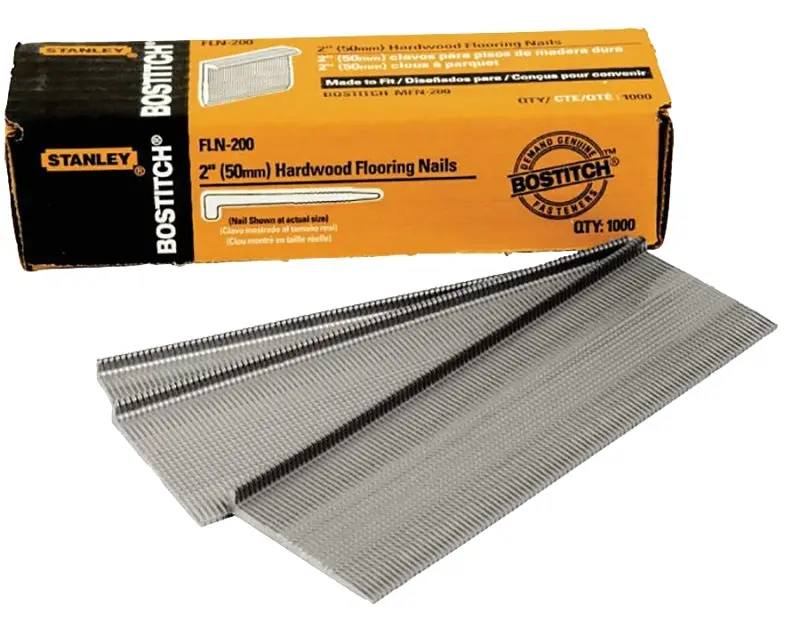 Bostitch Fln200 L-Cleat Nail – 2-Inch, 16-Gauge Steel Fastener For Flooring And Trim 1