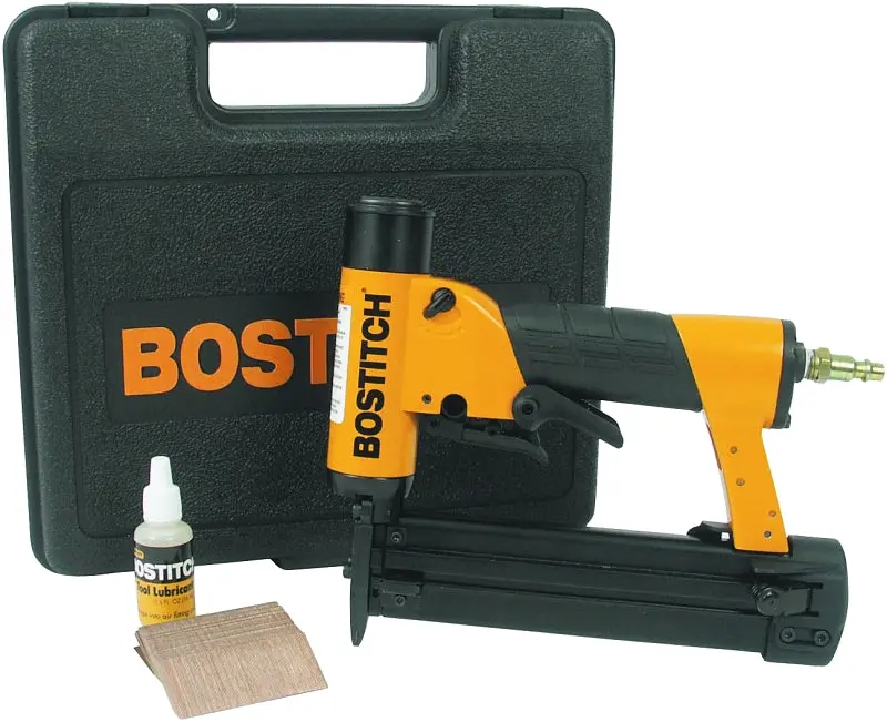 Bostitch Hp118K Precision Pinner Kit – Glue-Collated, 200-Staple Magazine, 1/2"–1-3/16" Pins 1