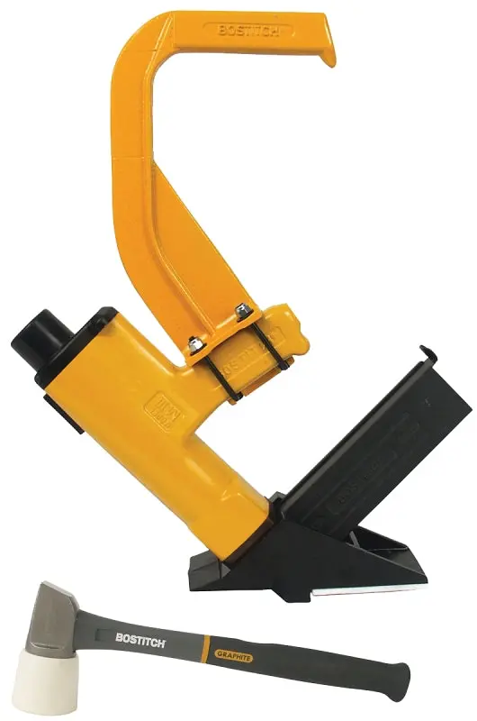 Bostitch Miiifs Flooring Stapler Kit – 1/2" Crown, 1-1/2"–2" Staples, 420 In-Lb Driving Force 1