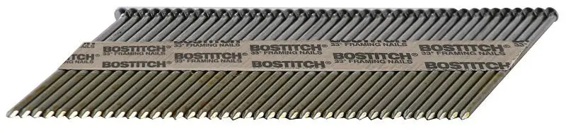 Bostitch Pt-8D113Fh5 Framing Nail – 2-3/8 In, Carbon Alloy Steel, Offset Round Head, Smooth Shank 1