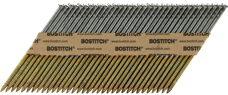 Bostitch Pt-8Dr113Gfh2 Hot-Dip Galvanized Framing Nails – 2-3/8" Ring Shank, Offset Round Head, Steel 1