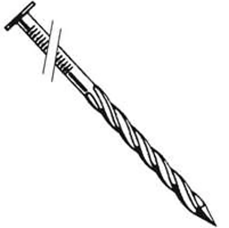Bostitch S12Dsgal-Fh Framing Nail – 3-1/4 In, Thickcoat, Full Round Head, Screw Shank Design 1