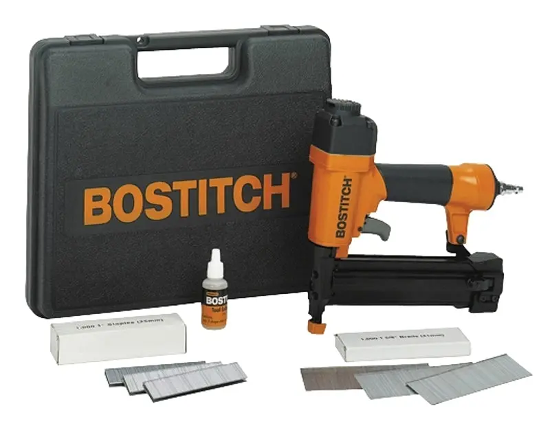 Bostitch Sb-2In1 Dual-Purpose Nailer And Stapler Combo – Glue-Collated, 5/8"–1-5/8" Fasteners 1